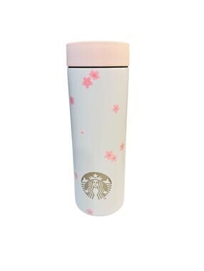 Starbucks + Miir Cherry Blossom Tumbler Stainless Pink Spring 2026 16 oz NEW